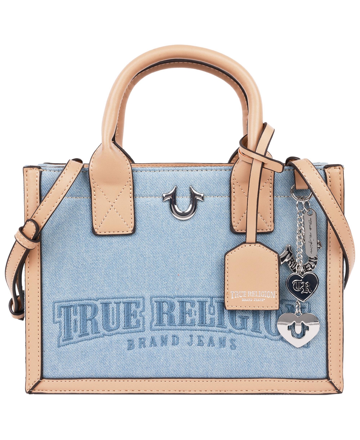 Bombe Logo Denim Tote - Denim