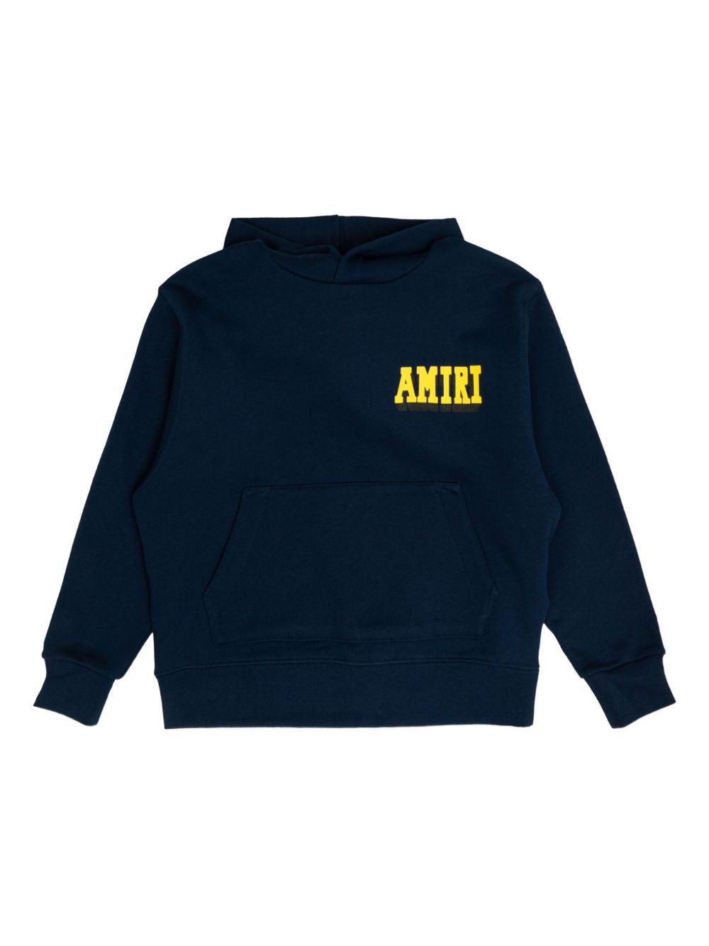 Stretch-cotton hoodie - Black