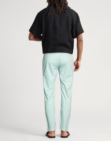 Man Pants Sky blue Size 30 Lyocell, Cotton, Elastane