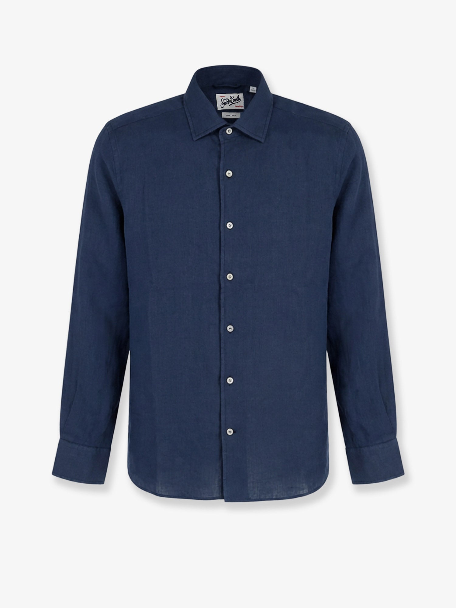 Linen Shirt — Blue