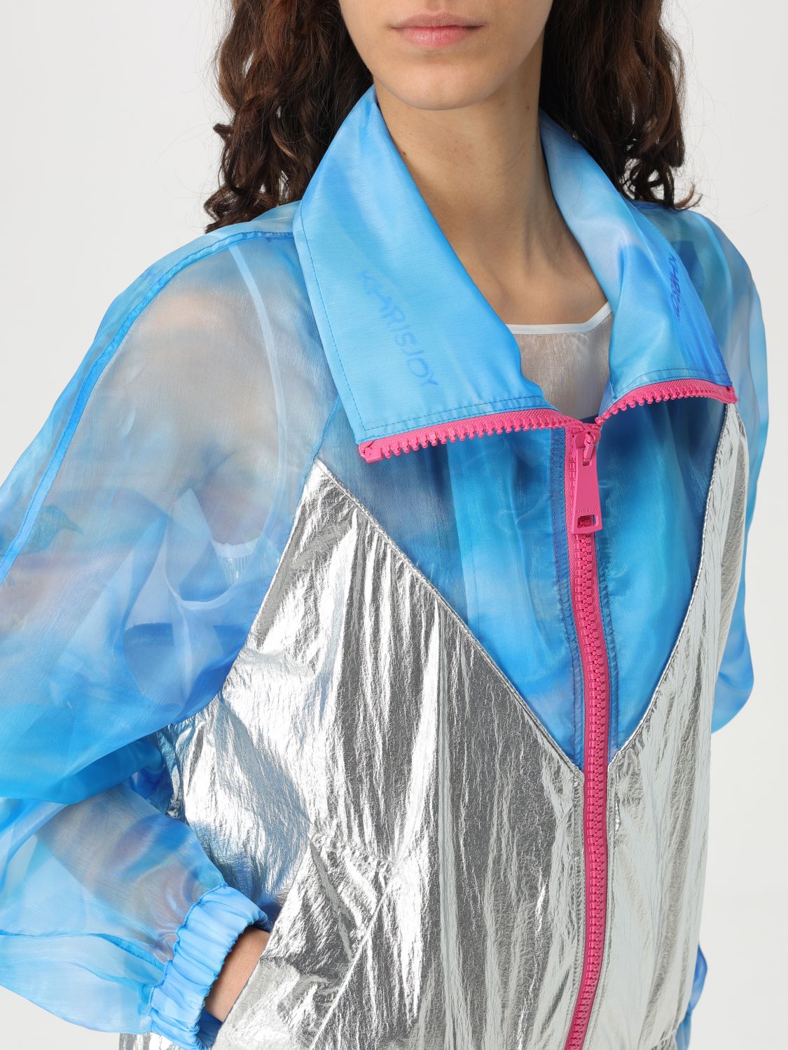 Air Moon windbreaker jacket - Blue