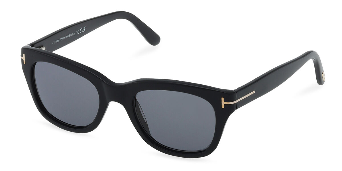 Tom Ford FT0237 SNOWDON Polarized 01D Men's Sunglasses Black