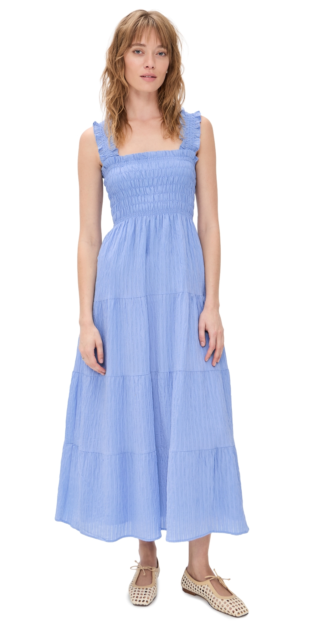 The Kimmy Nap Dress Bluebird