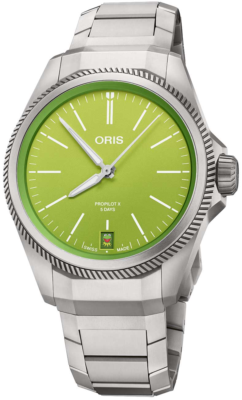 ProPilot X Kermit Edition Green Dial Titanium Watch, 39mm