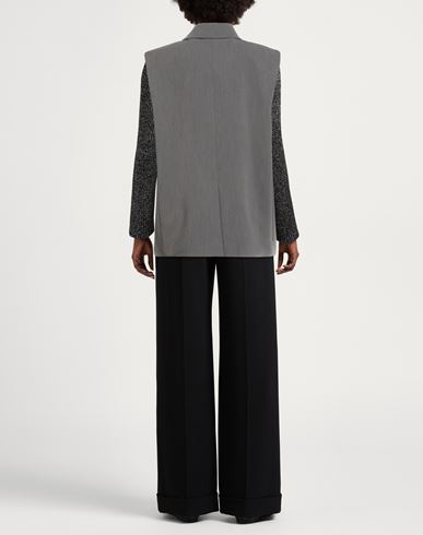 Woman Blazer Grey Size 2 Polyester, Viscose, Elastane