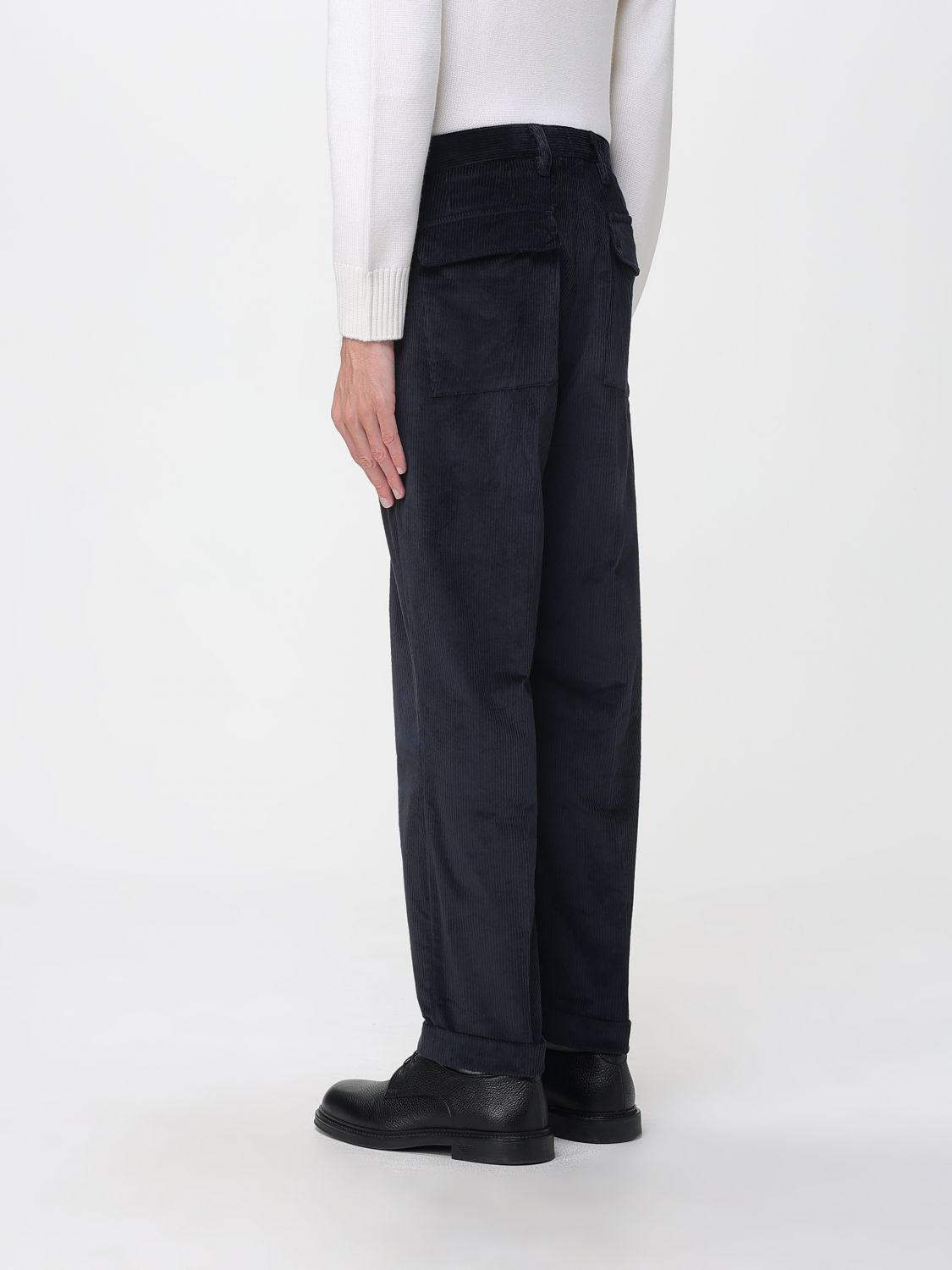 Pants Men color Blue