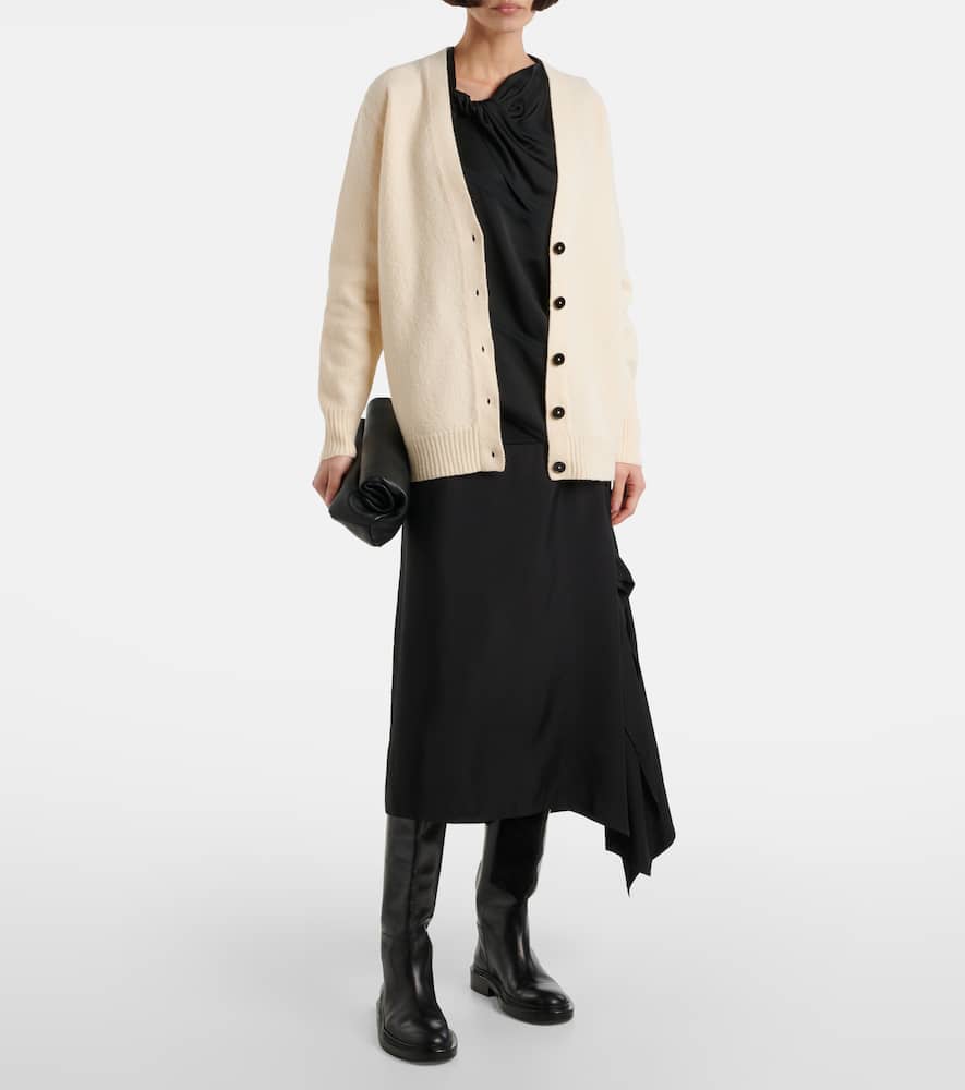 Wool cardigan