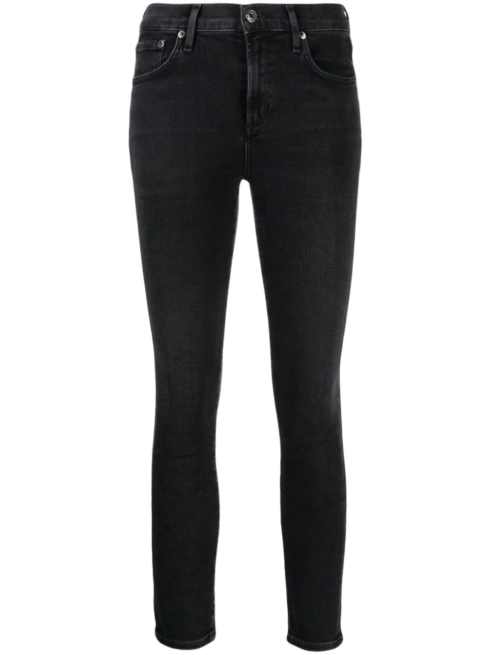 Sophie low-rise skinny jeans - Black