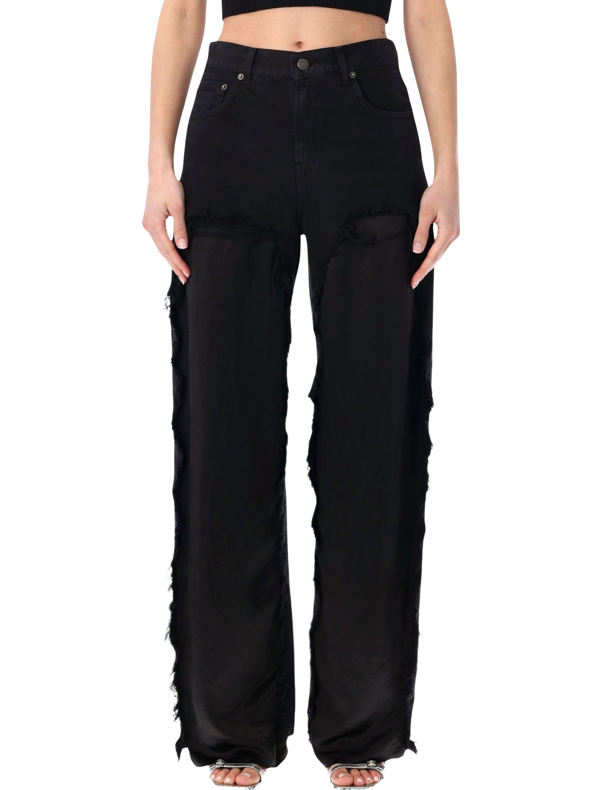 Casual Elegance: Women's Straight Leg Trousers Size 26