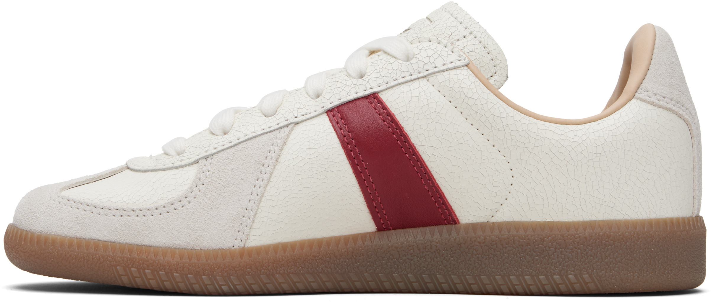 White BW Army Sneakers