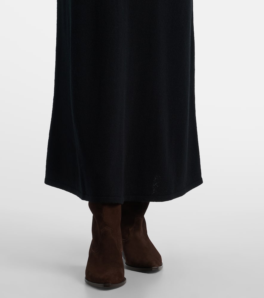 Salina wool-blend maxi dress