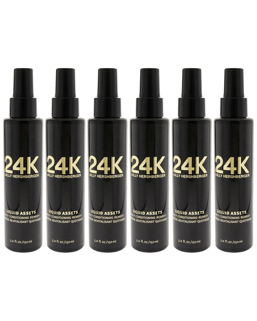 Sally Hershberger Unisex 5oz 24K Liquid Assets Daily Remedy Conditioning -  Pack