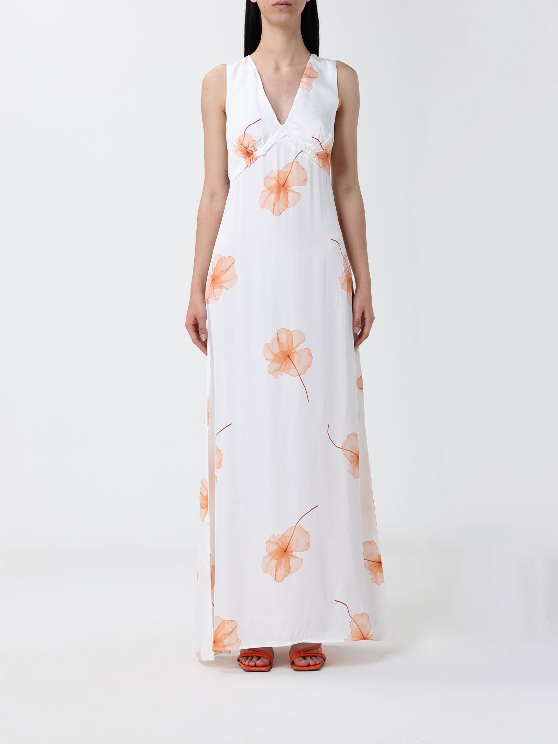 Dress Woman color Peach