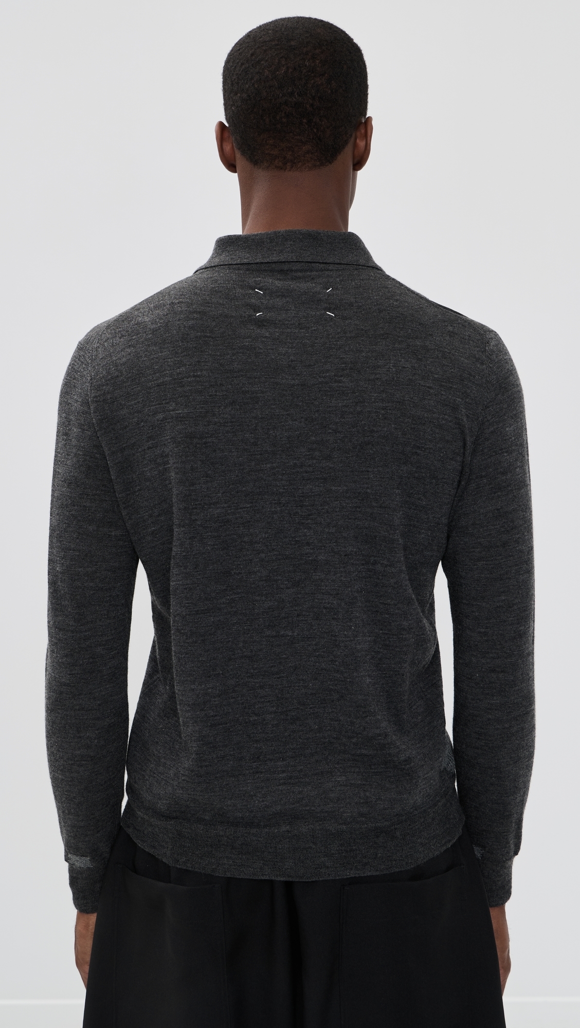 Polo Shirt Pullover Medium Grey
