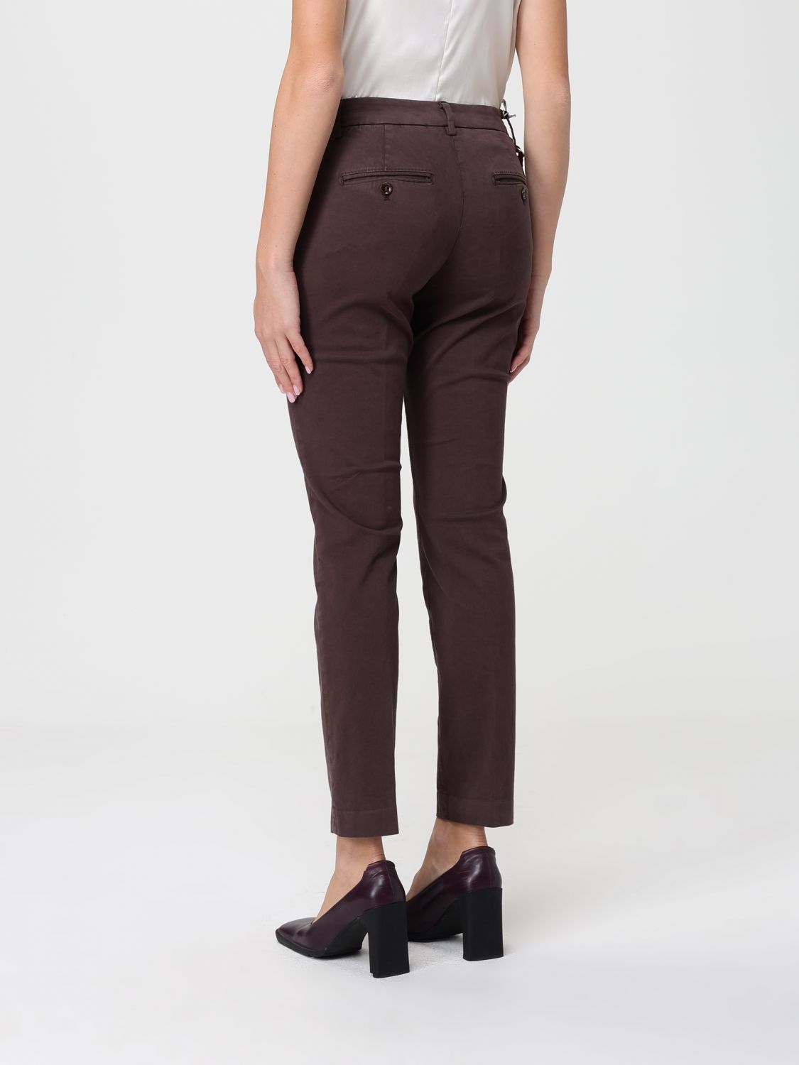 Pants Woman color Brown