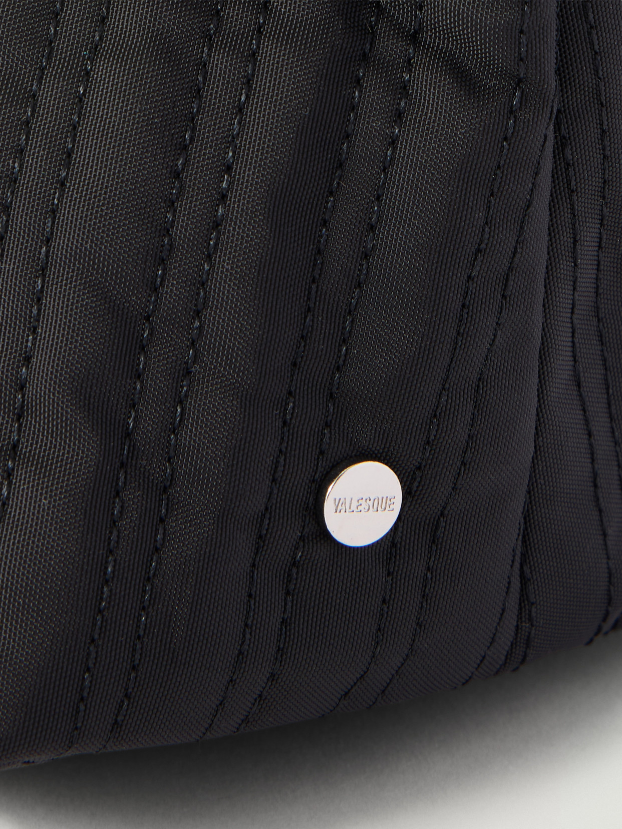 Corset Leather-trimmed Quilted Satin-shell Shoulder Bag - Black