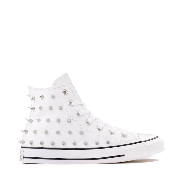 Womens Converse Chuck Taylor All Star Chrome Queen High-Top Sneaker - White
