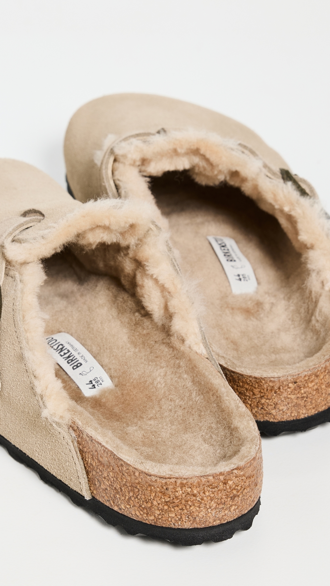 Boston Soft Footbed Clogs Taupe