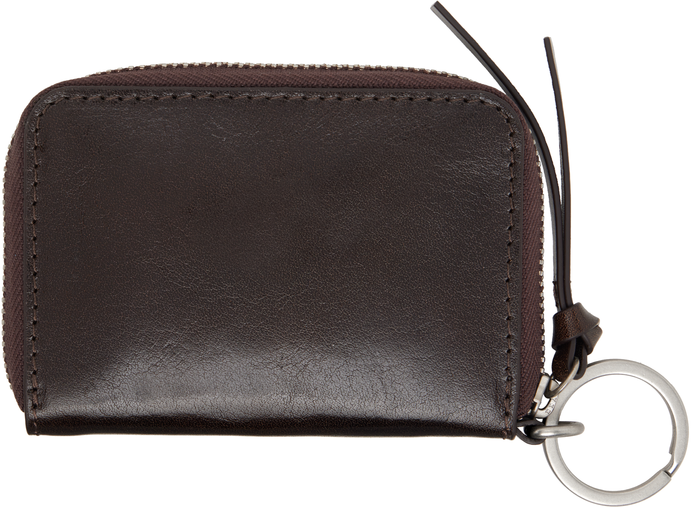 Gray Zip Wallet