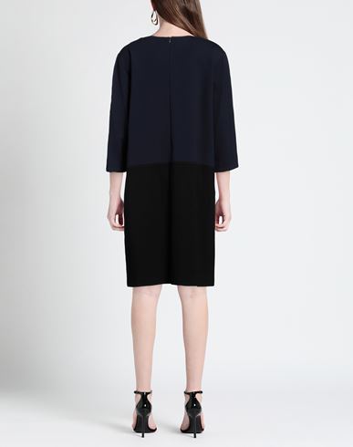 Woman Midi dress Midnight blue Size 12 Viscose, Polyamide, Elastane, Polyester, Polyurethane