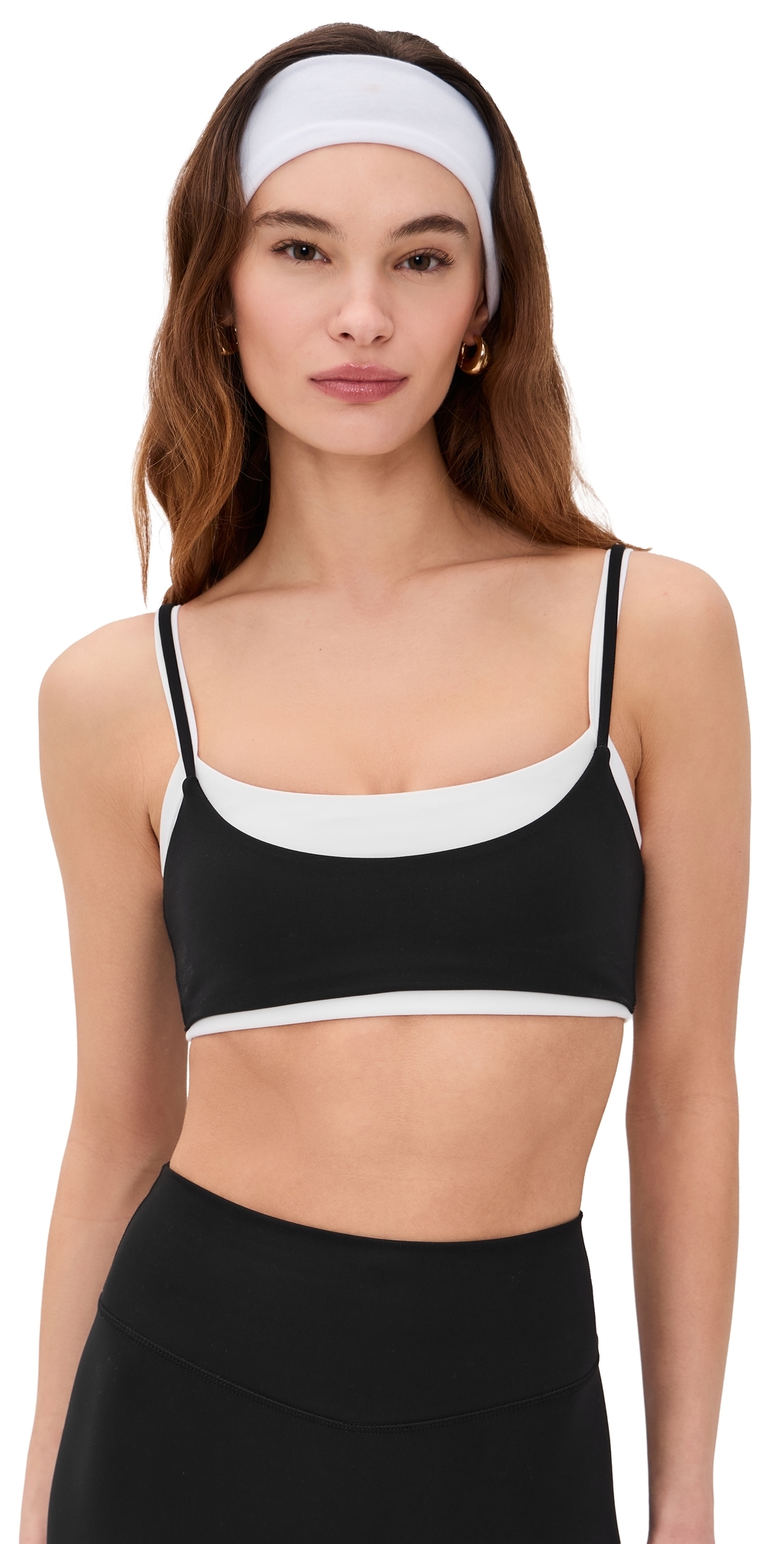 Layered Bra Black