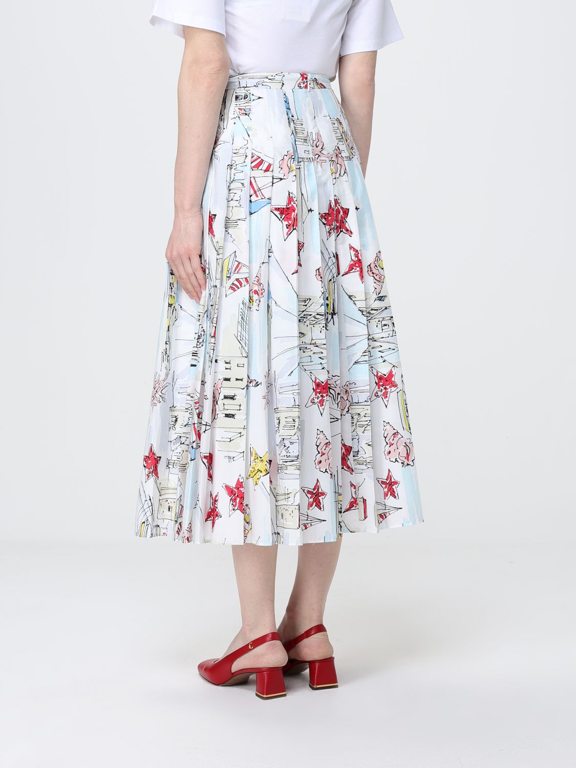 Skirt Woman color White