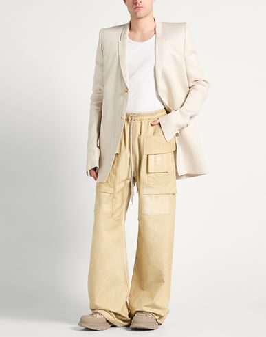 Man Pants Beige Size S Cotton