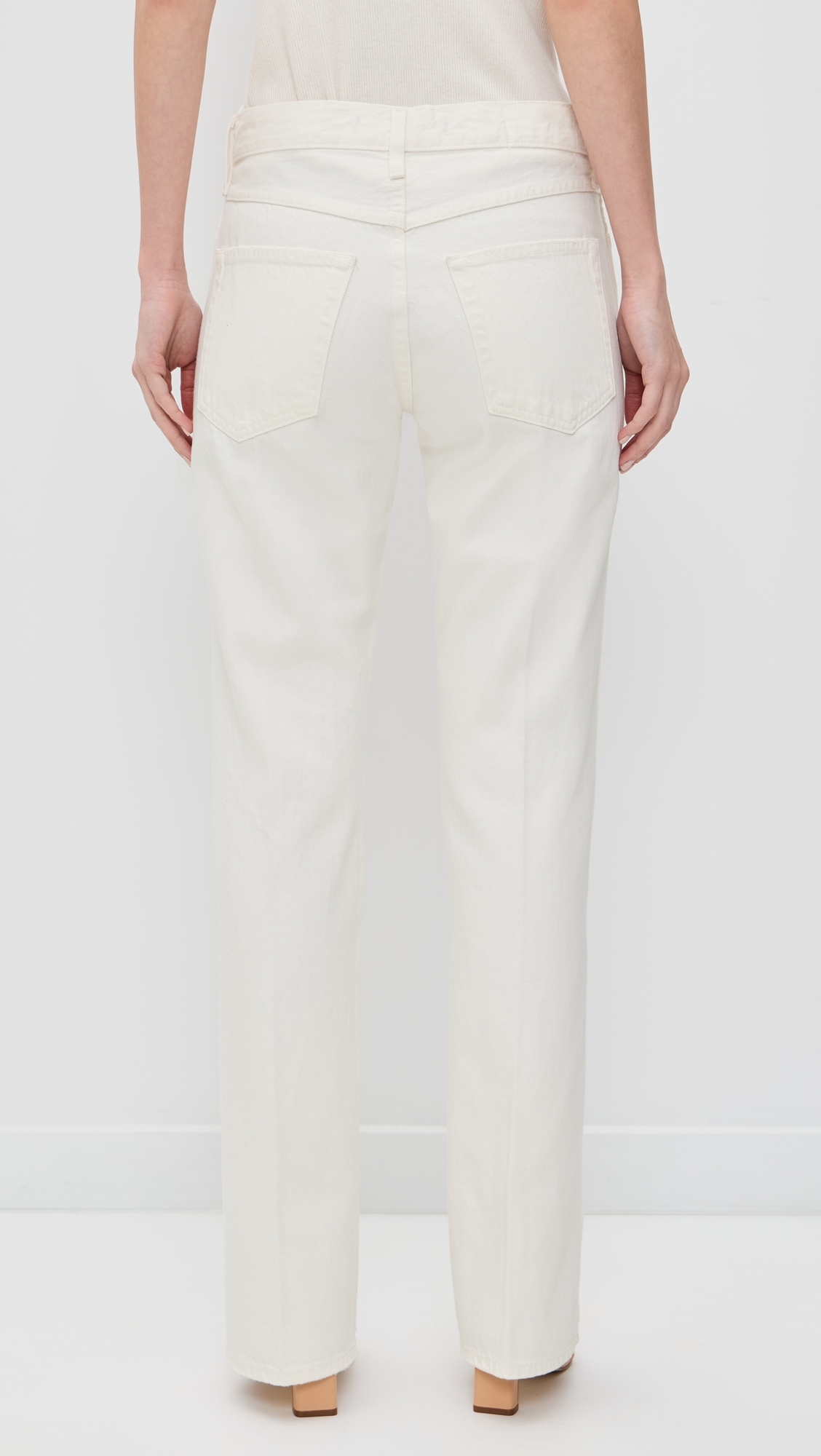 Marcenia Jeans Eggshell