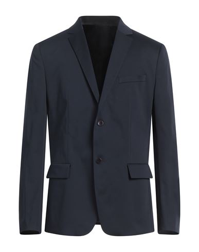 Man Blazer Midnight blue Size S Cotton, Elastane