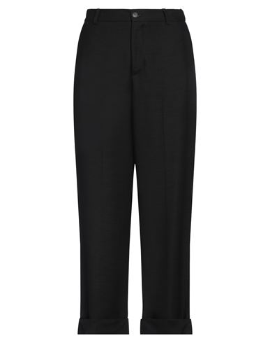 Woman Pants Black Size 27 Viscose, Polyester, Elastane