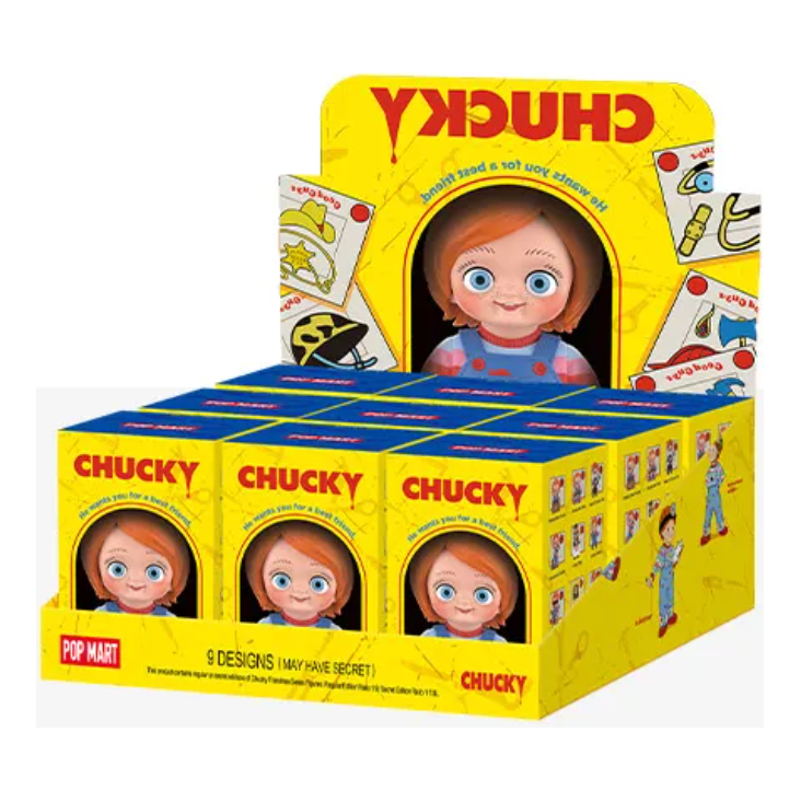 Chucky Franchise Series Figures Sealed Case (9 Blind Boxes)