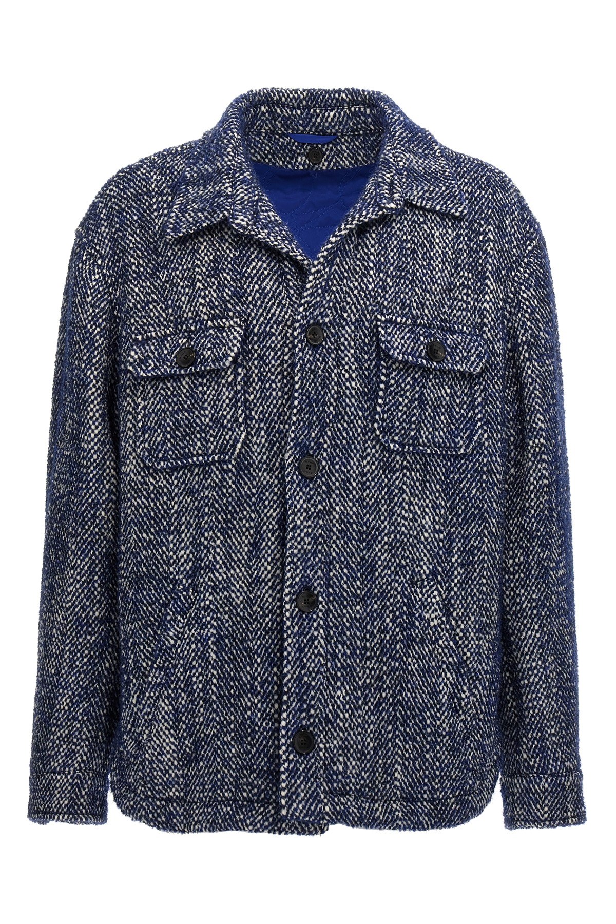 Chevron Wool Jacket
