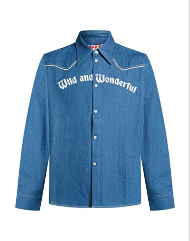 Stockholm (surfboard) Club Man Denim shirt Blue Size M Cotton