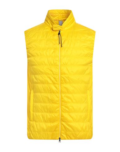 Man Vest Yellow Size 36 Polyamide
