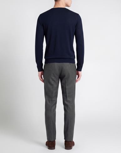 Man Sweater Midnight blue Size 38 Cotton