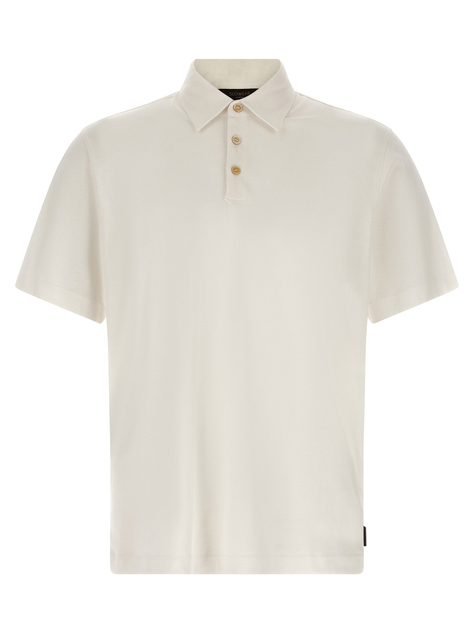 Cotton Silk Polo Shirt
