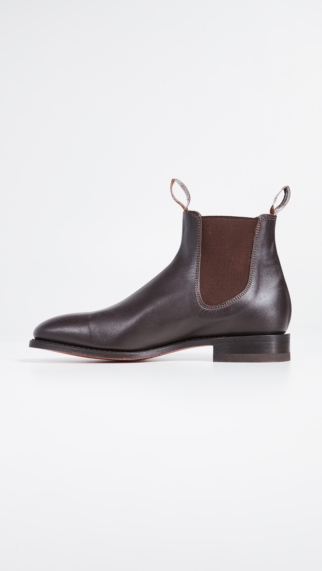 R. M. Williams Classic RM Leather Chelsea Boots Chestnut