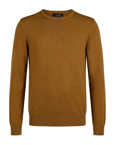 Man Sweater Camel Size 3XL Polyamide, Viscose