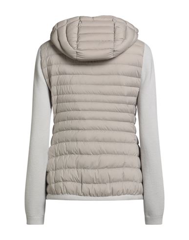 Woman Puffer Light grey Size 0 Polyamide, Polyurethane, Wool, Silk, Cashmere