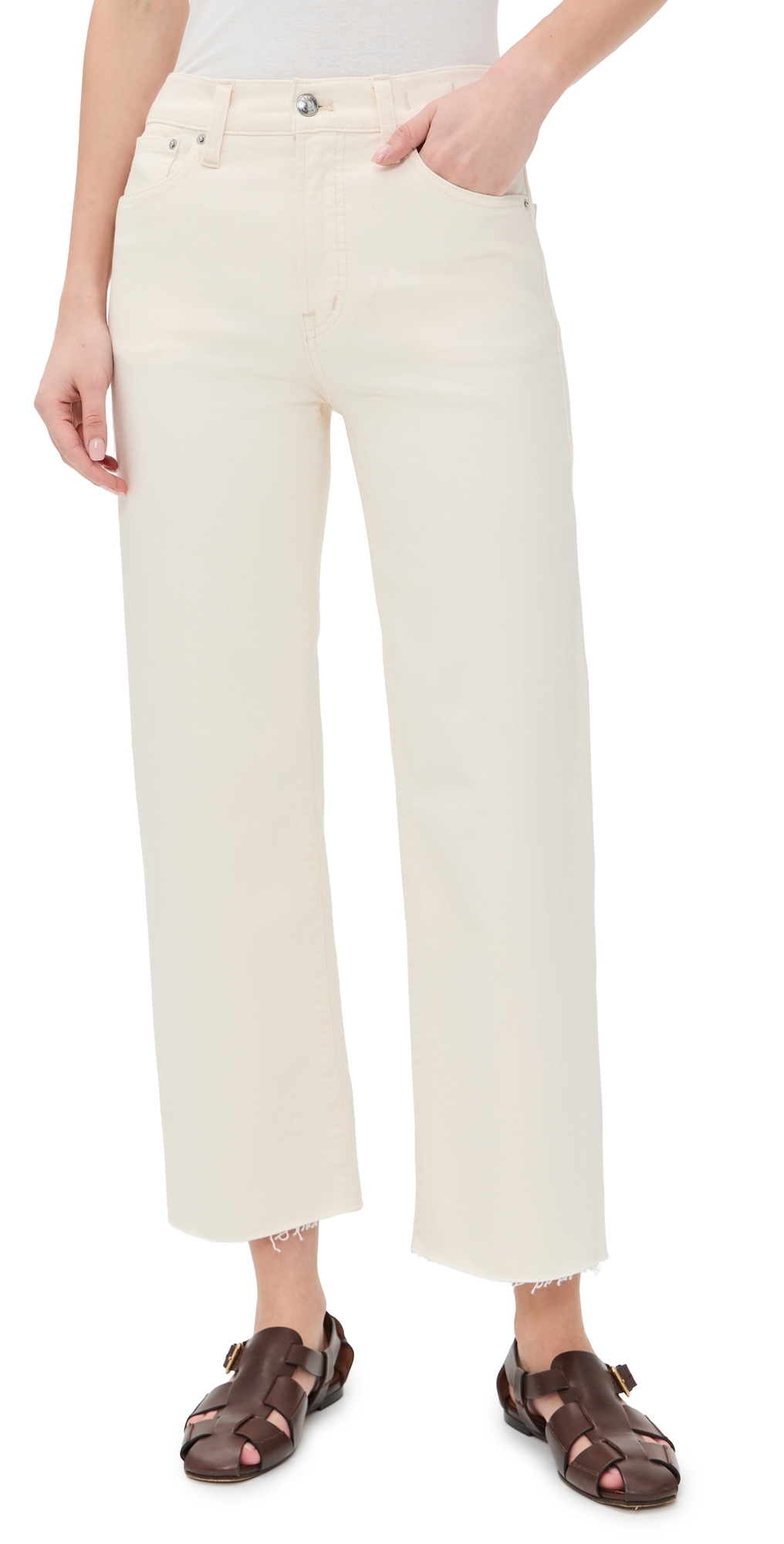 The Perfect Vintage Crop Jeans Vintage Canvas