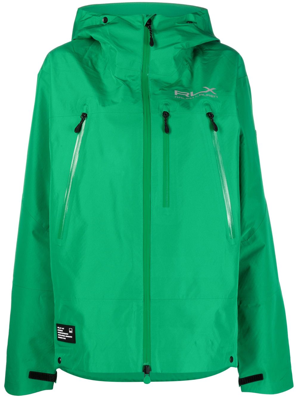 Patrol hooded windbreaker jacket - Green