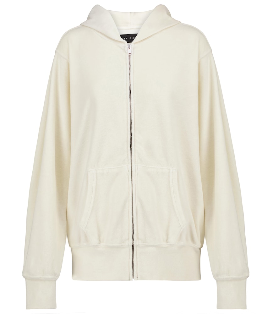 Velour hoodie