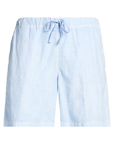 Man Shorts & Bermuda Shorts Sky blue Size 32 Linen
