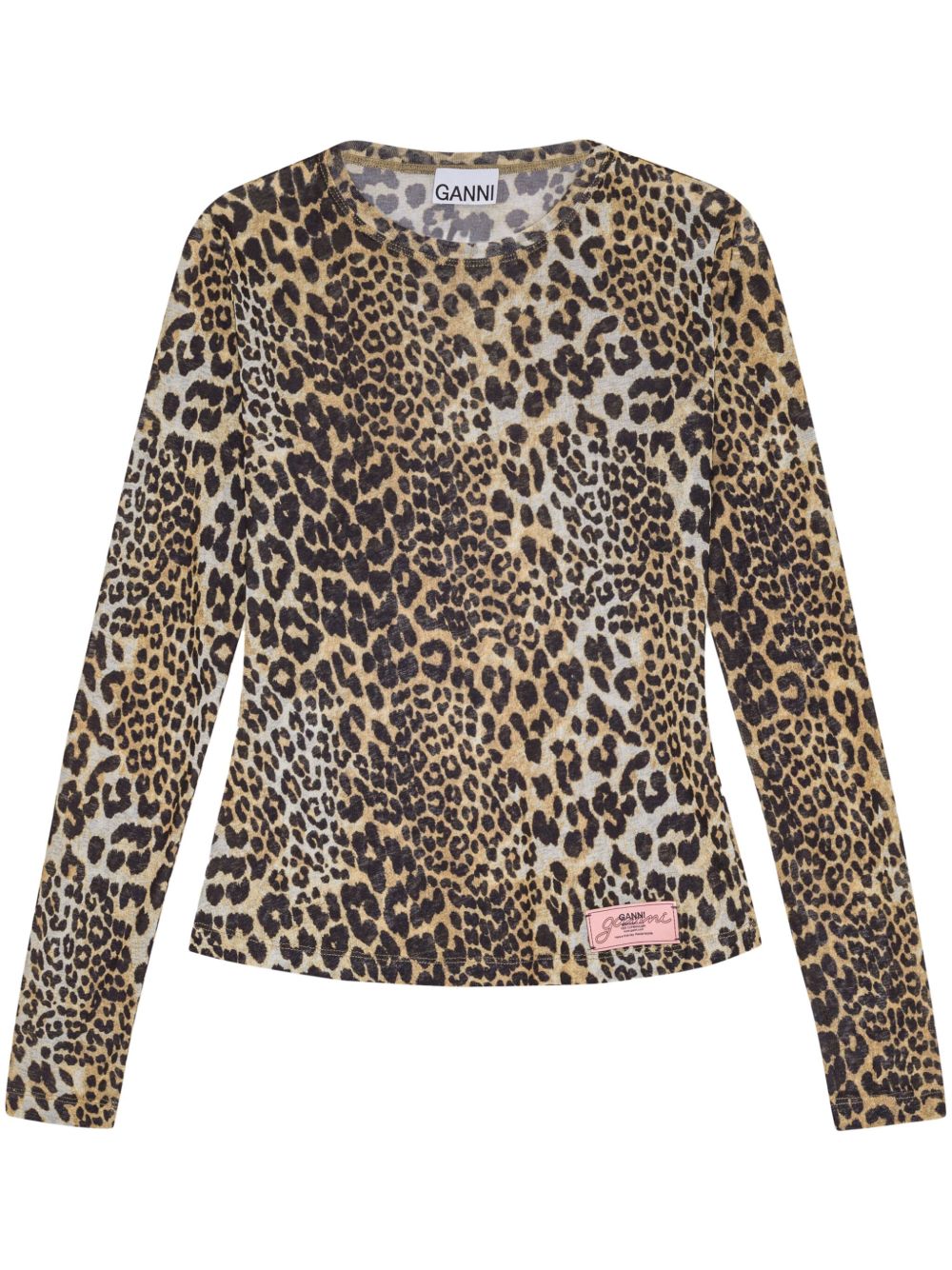 Leopard-Print T-shirt — Leopard