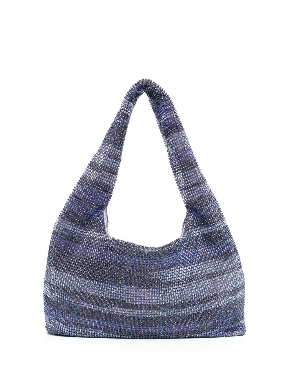 Crystal-embellished tote bag - Purple