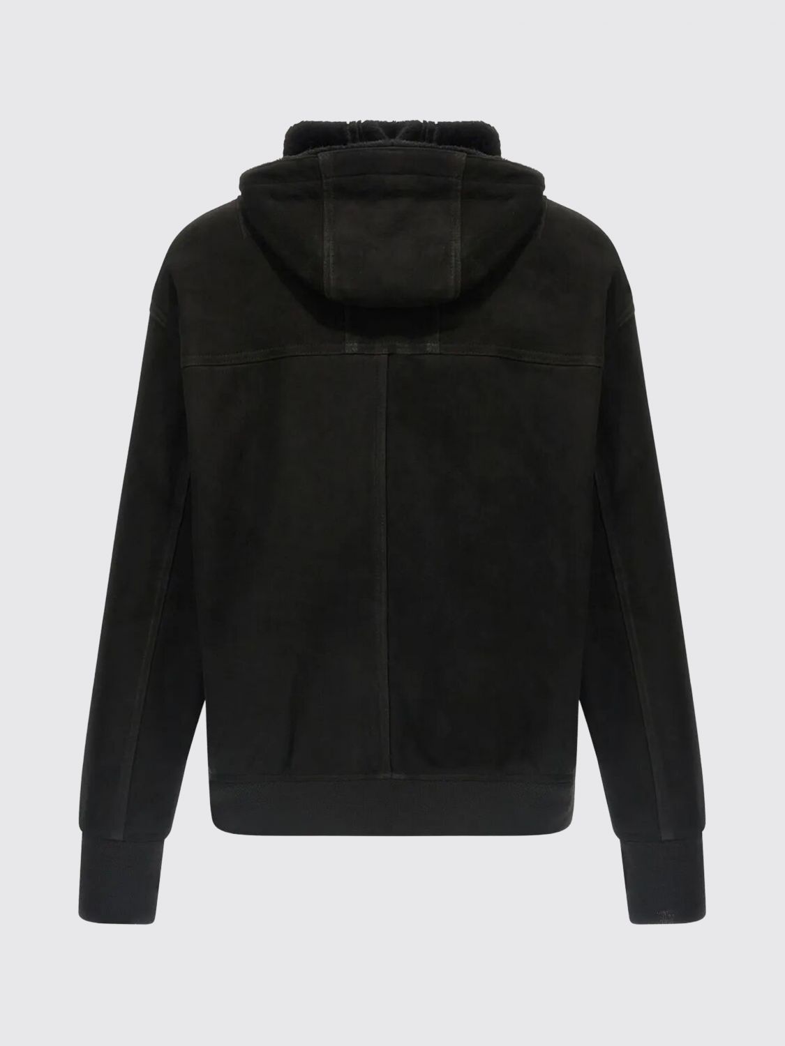 Mutton Velour Oversized Hooded Sweatshirt