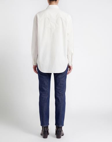 Woman Shirt Ivory Size 2 Cotton
