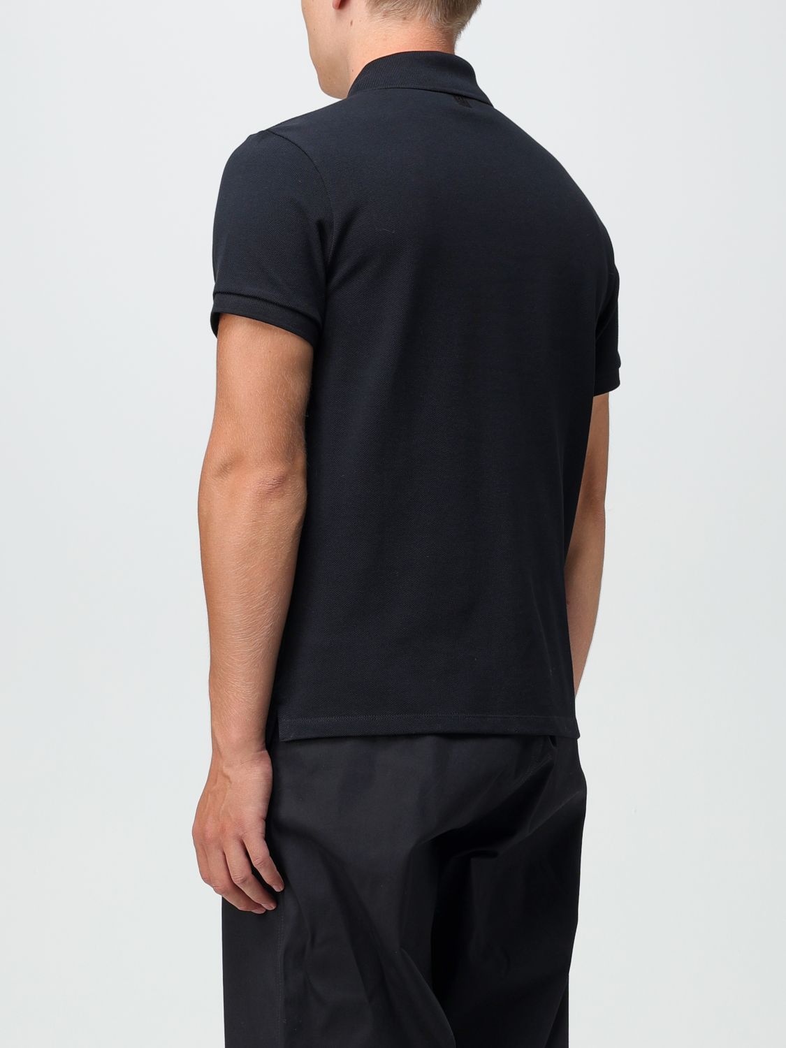 Polo Shirt Men color Black