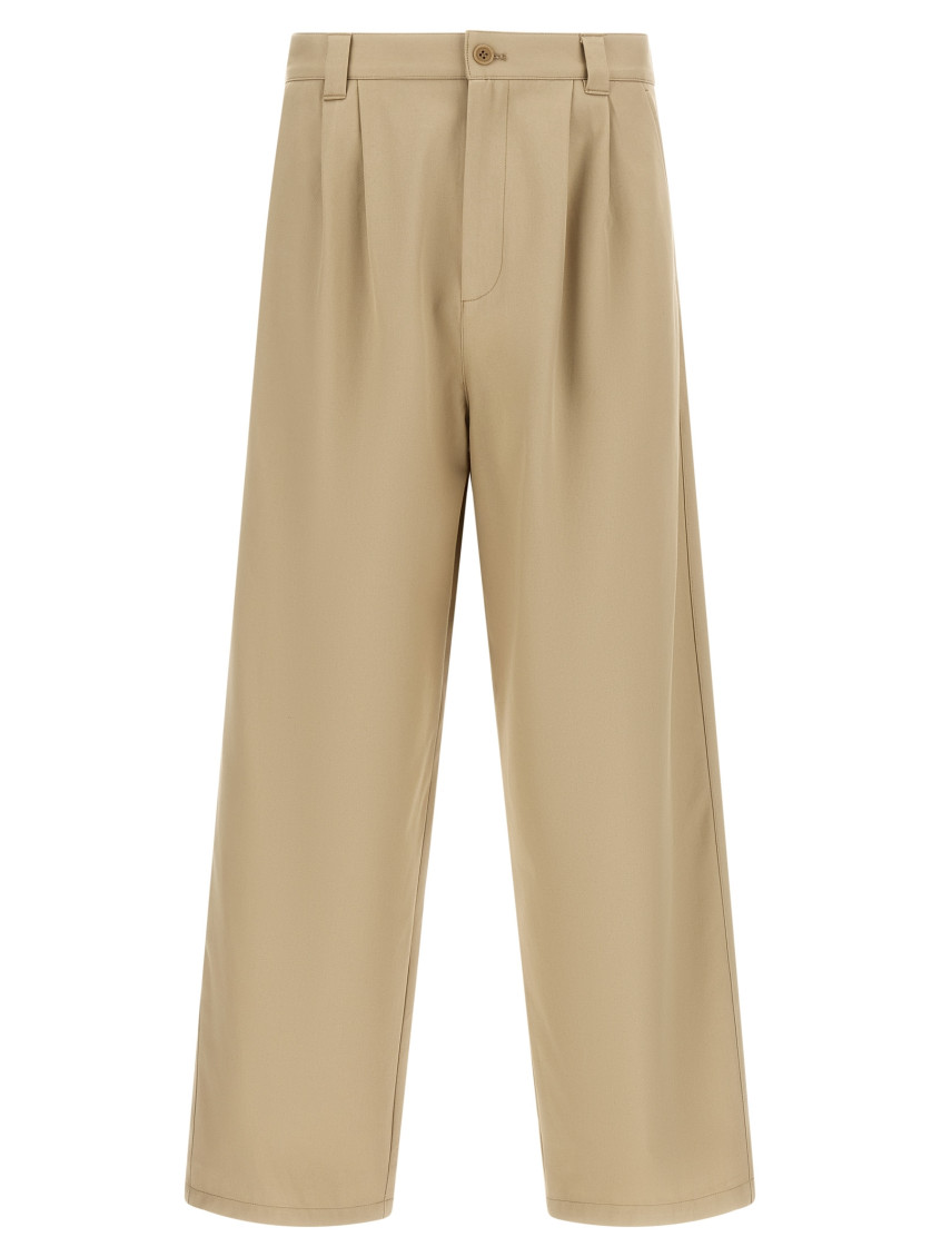 A.P.C. - ricky tailored pants belt loops pockets pleat