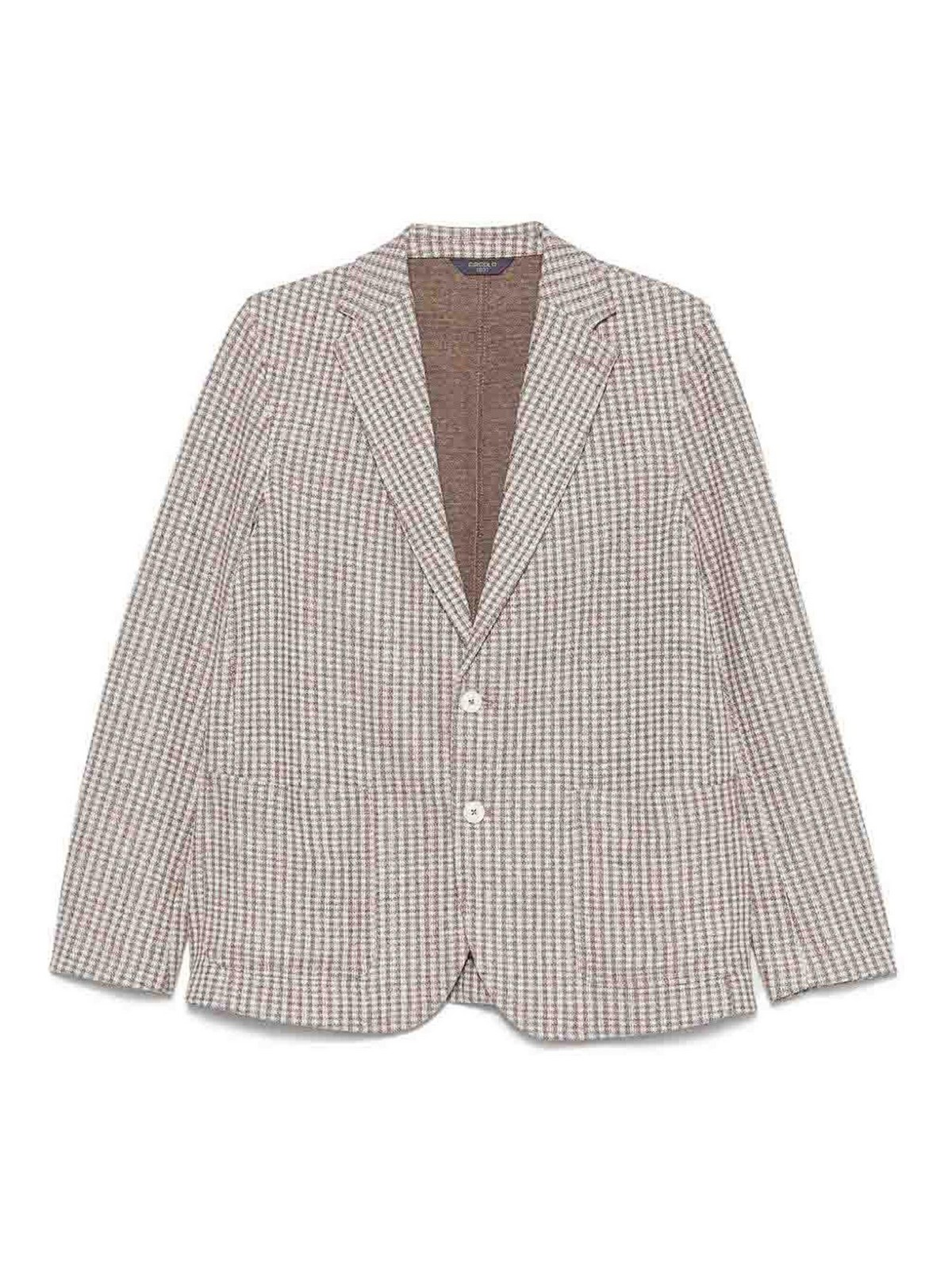 Cotton And Linen Blend Jacket